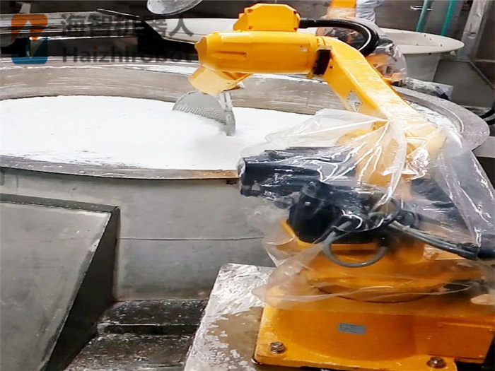 機械手機器人打撈化學原料